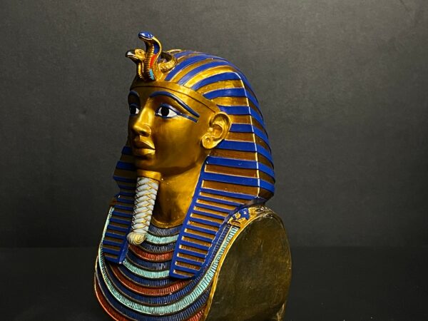 Marvelous Egyptian king Tutankhamun with the Cobra-Handmade of Heavy ...