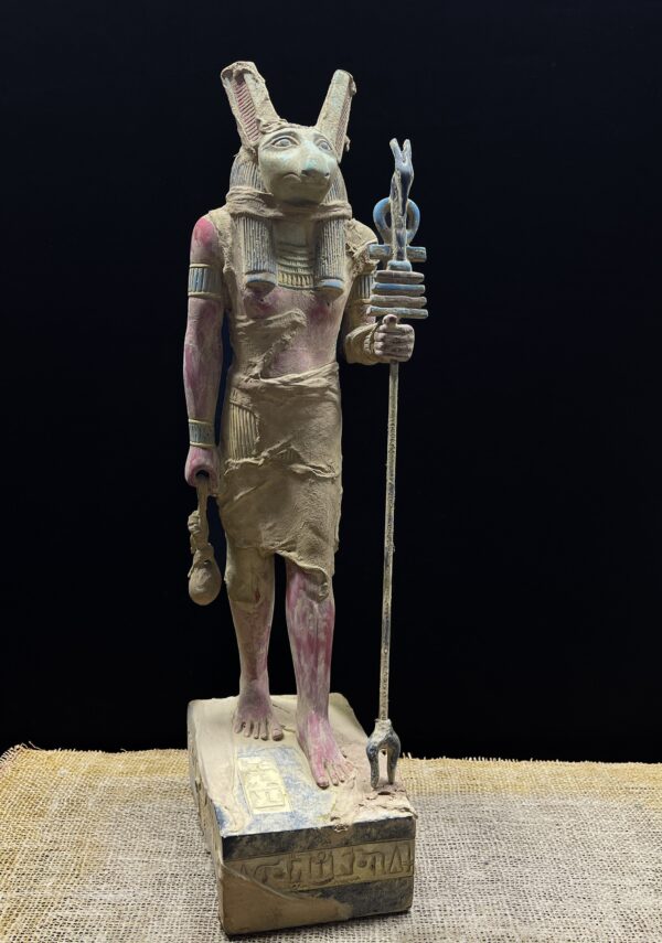 22″ Mummified Ancient Egyptian God Seth, Egyptian Seth statue. God Seth ...