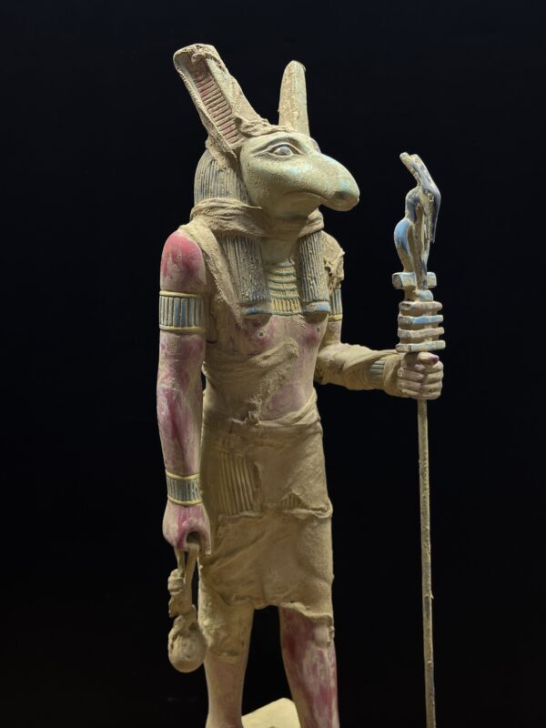 22″ Mummified Ancient Egyptian God Seth, Egyptian Seth statue. God Seth ...