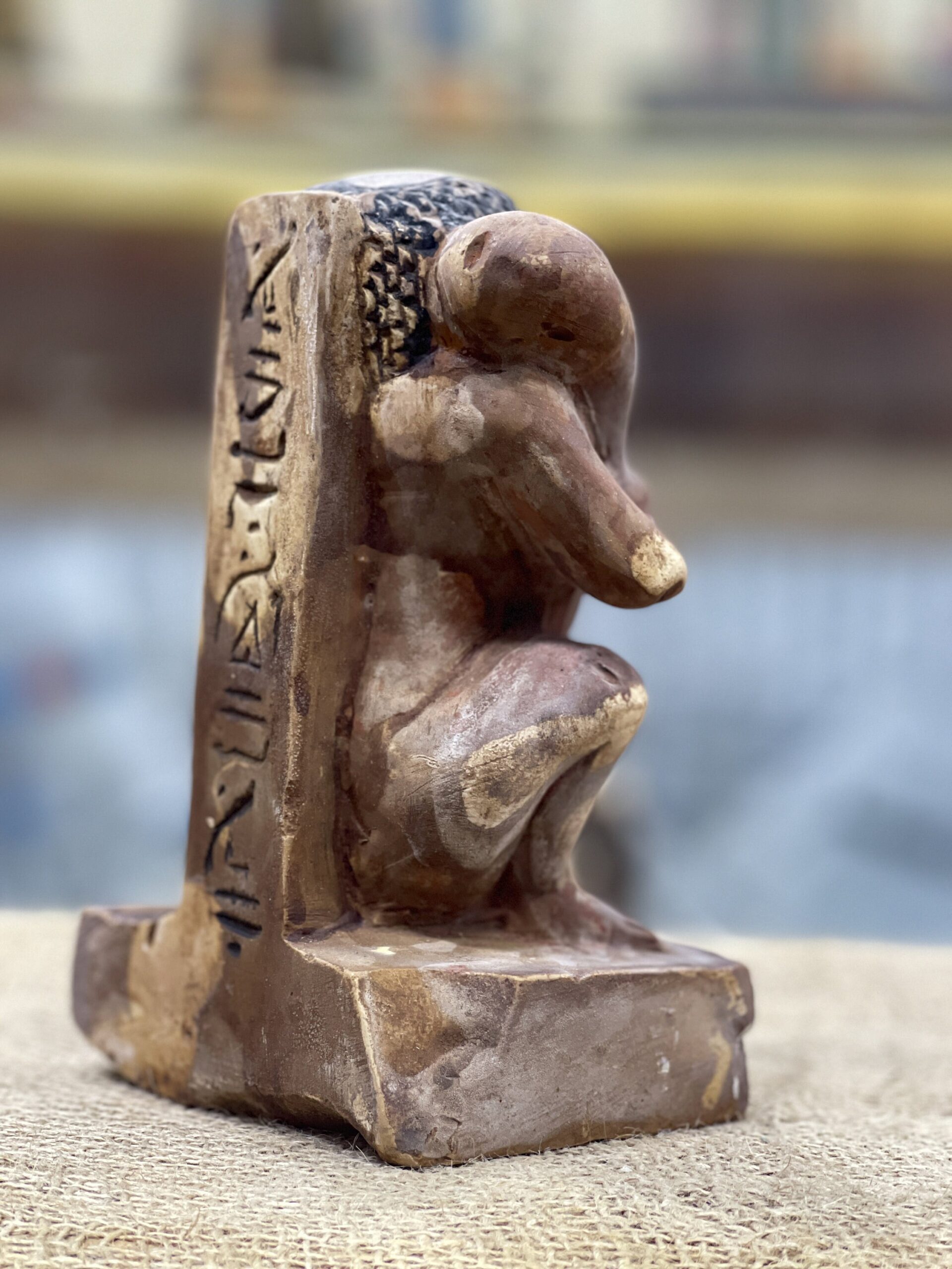 Ancient Phallic Statue God Of Fertility Made In Egypt Egyptology 2134